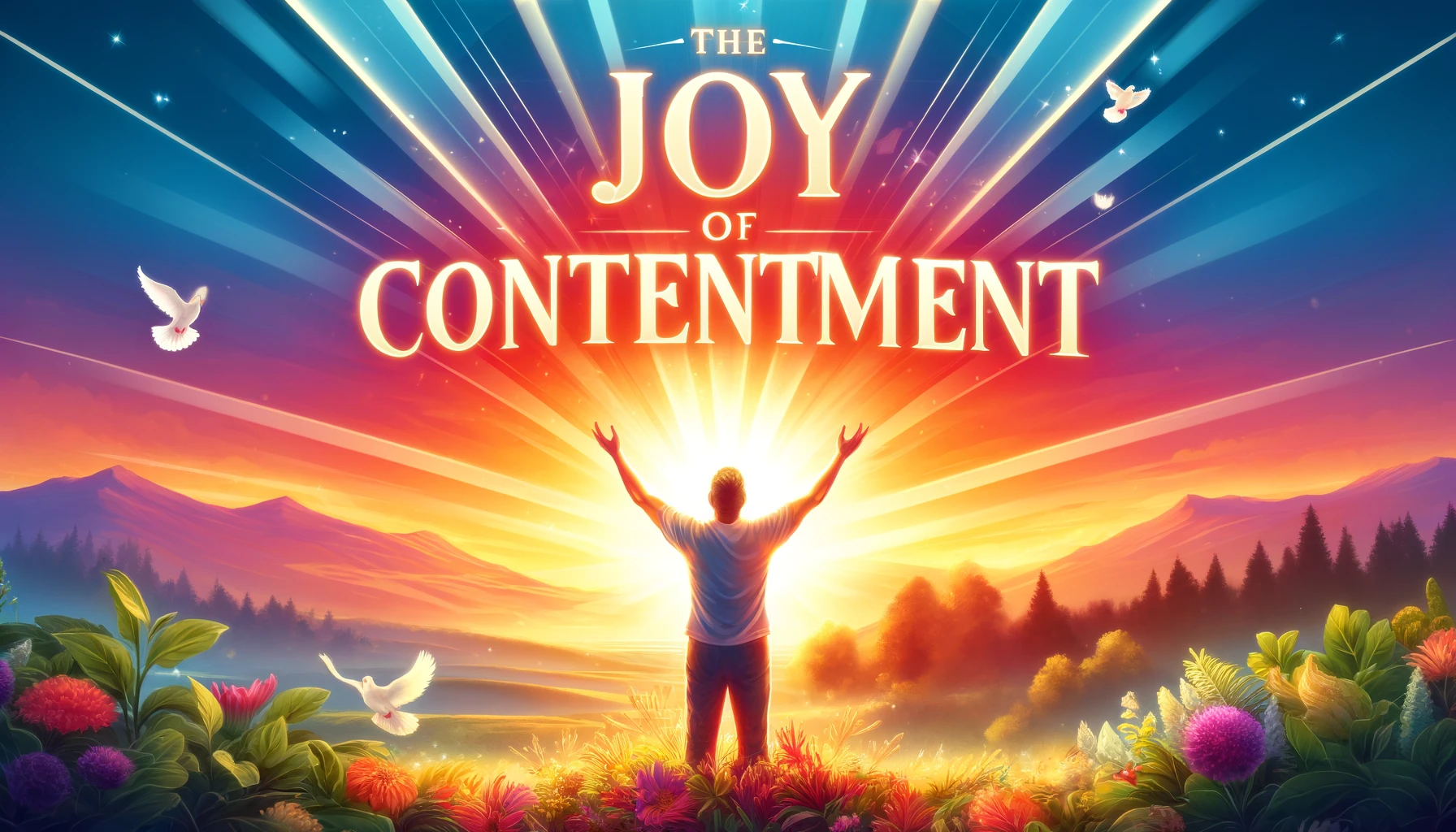 the joy of contentment.