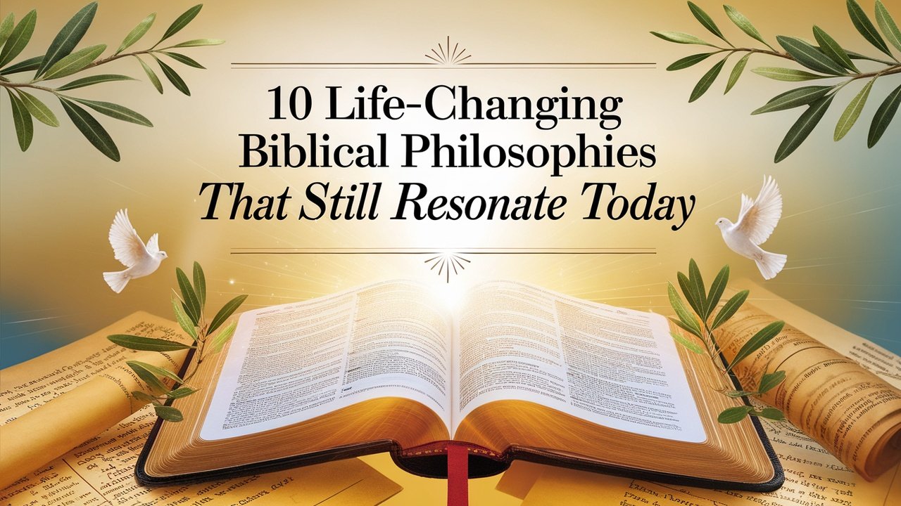 10 life changing biblical philosophies